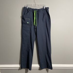 Crocs Women’s Medical Professional Blue Scrub Pants Nurse Dental Workwear Large